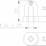 Zineti Anodo Zinc Tuerca