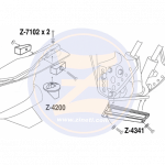 Zineti Kit de Anodos para Mercury 75-115 EFI