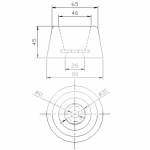 Zineti Anodo Zinc Circular Vetus