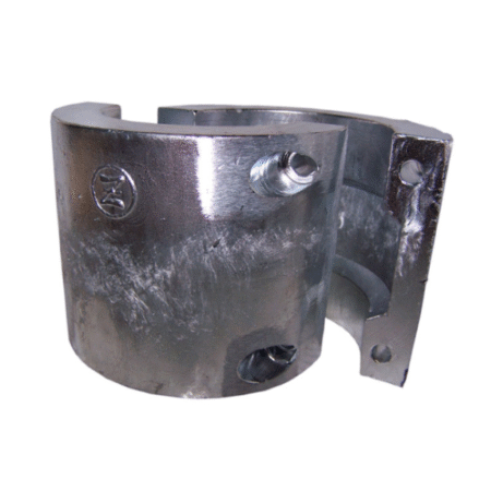 Zineti Anodo Collar para Eje Cilíndrico