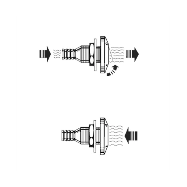 Pasacascos Recto Manguera 45mm Nuova Rade Pasacascos Recto Manguera 45mm Nuova Rade