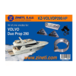Zineti Kit Anodos Serie Volvo Duo Prop 290 HP