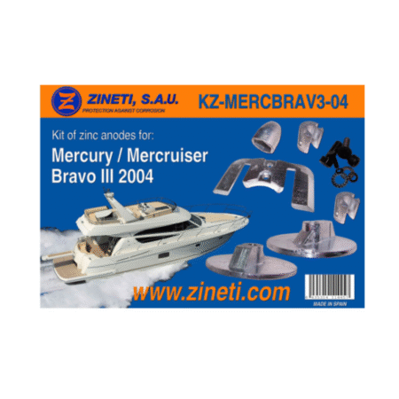 Zineti Kit Anodos Mercury-Mercruiser Bravo III 2004