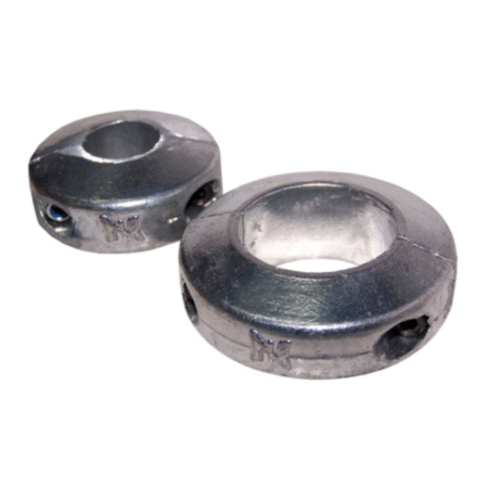 Zineti Anodo Collar Corto para Ejes