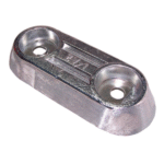 Zineti Anodo de Aluminio para Atornillar con Pletina Interior