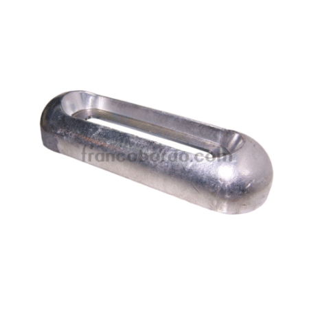 Zineti Anodo de Aluminio con Pletina de Acero Interior