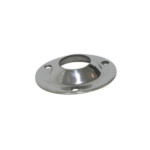 Base Redonda Inox para Escalera 22 mm