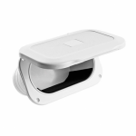 Nuova Rade Registro Guantera Oval con Tapa