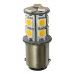 Bombilla 13 LEDs BA15D 12-24V
