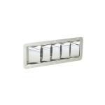 attwood rejilla ventilación lamas inclinadas acero inox