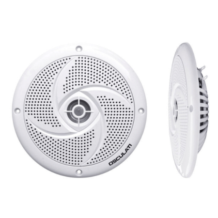 Osculati Altavoces Dual Cone Ultra Slim Blanco