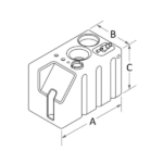 Kit Depósito 222 l 12 V con bomba 16.512.12