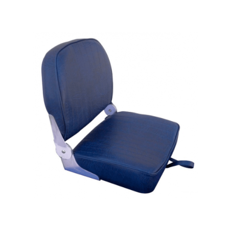 Asiento Plegable Vinilo Azul Marino