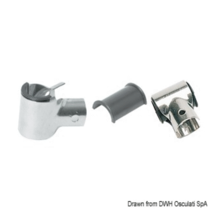 Articulación Inox para Escalera 25 mm