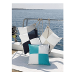 set cojines gris blanco impermeable marine business