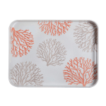 Bandeja Rectangular Melamina Harmony Coral Marine Business