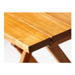 mesa de teca rectangular marine business