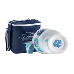 Pack Vajilla Melamina Harmony Mare de 16 ó 24 Piezas Marine Business