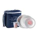Pack Vajilla Melamina Harmony – Coral 24 pc (6 Servicios)