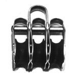 Polea Triple A. Inox.fija