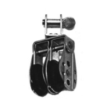 polea doble a. inox 316 giratoria