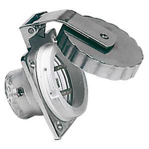 Osculati Base Eléctrica con Tapa Inox Circular