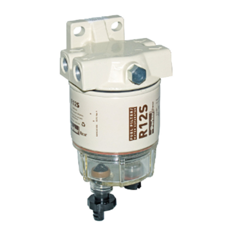 Parker-Racor Filtro Separador de Agua Diésel 120A
