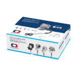 caja ducha blanca con pomo niágara osculati