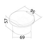 caja ducha pared classic evo cromado osculati