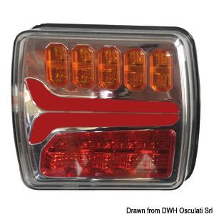 Osculati Luz LED Dinámica Trasera