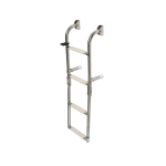 Escalera Plegable Inox 4 Peldaños