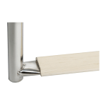 escalera plegable inox 3 peldaños