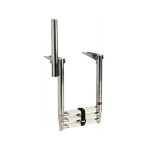 escalera telescópica acero inox plegable estrecha 3 peldaños (2)