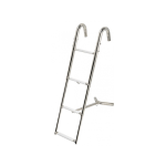 escalera telescópica aro 4 peldaños