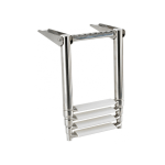 escalera telescópica con asa integrada