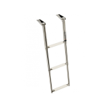 Escalera Telescópica Inox Standard 3 Peldaños