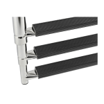 escalera telescópica inox standard 3 peldaños