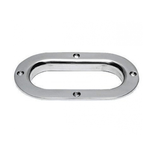 escoben gatera oval acero inox 238x136 mm escoben gatera oval acero inox 238x136 mm