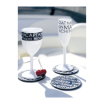 posavasos antideslizante azul marino marine busines