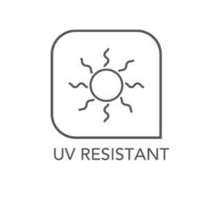 uv resistant resistente a los rayos solares