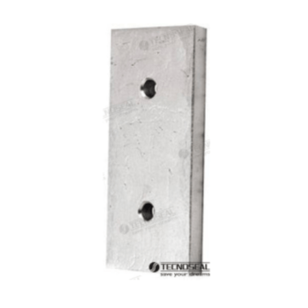 Ánodo Rectangular Zinc 100X45X9Mm