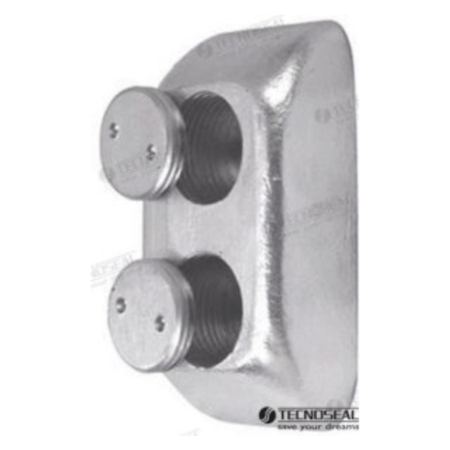Ánodo Mmi Zinc 150X80X40Mm C/Tapón