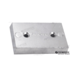 Ánodo Rectangular Zinc 110X65X20Mm