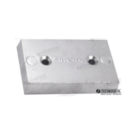 Ánodo Rectangular Zinc 110X65X20Mm