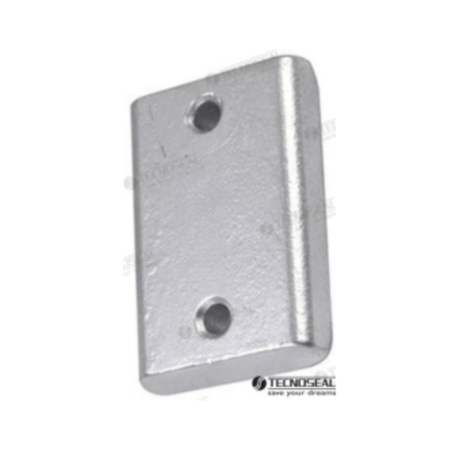 Ánodo Rectangular Zinc 70X50X15Mm