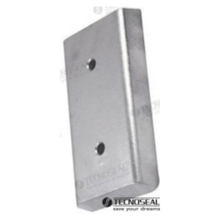 Ánodo Rectangular Zinc 200X100X30Mm