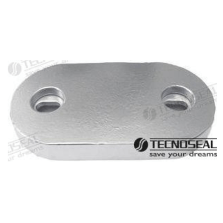 Ánodo Placa Zinc 210X290X32Mm 9,8 Kg