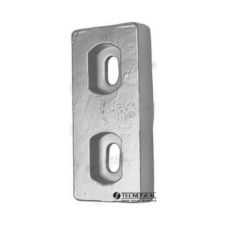 Ánodo Placa Zinc 150X69X25Mm 1,46Kg