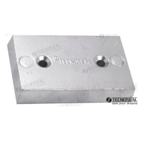 Ánodo Rectangular Zinc 455X100X50Mm