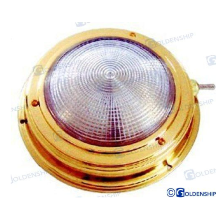 Luz Int.Latón Oro o Ext. 110 mm.